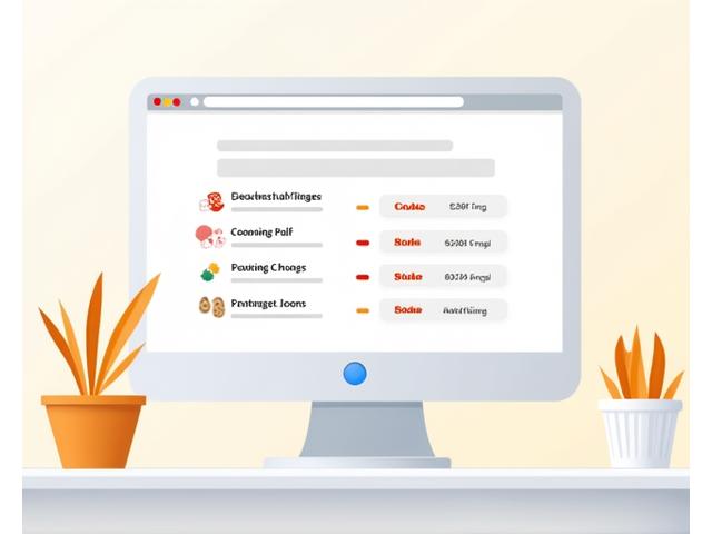 Graphic of a browser window with cookie consent pop-up and various icons