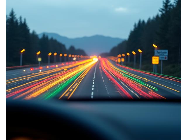 An interactive map displaying live traffic flow with green, yellow, and red lines over Swiss roads, indicating road conditions.